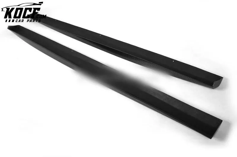 2014UP Brand New Golf VII Carbon Side Skirt for VW Golf 7 MK7 GTI