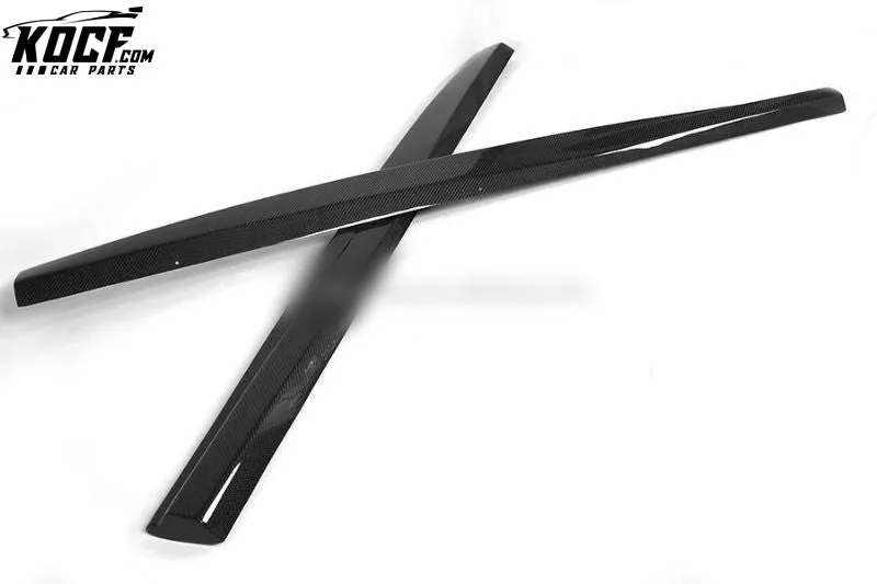 2014UP Brand New Golf VII Carbon Side Skirt for VW Golf 7 MK7 GTI