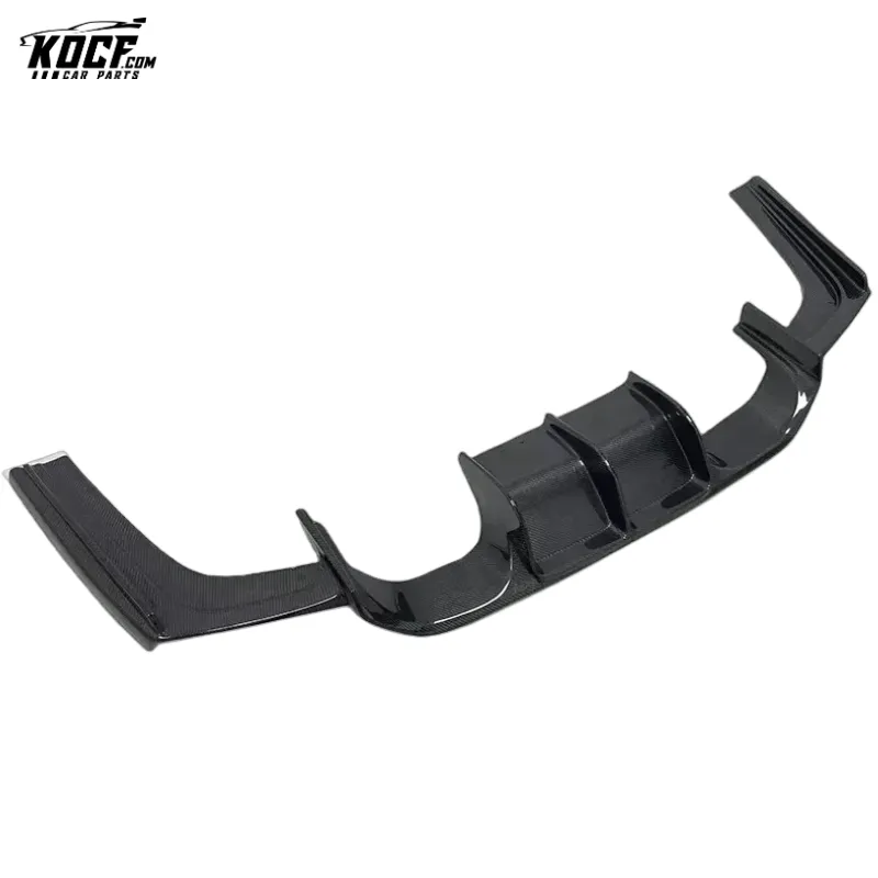 2015-2018 F80 M3 1-PC style VRS type Carbon fiber rear bumper diffuser lip spoiler for BMW F80 F82 F83 M3 M4