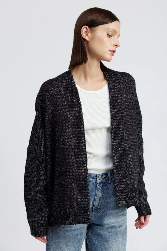 A Bit of Cozy Oversized Cardigan - Natural or Charcoal