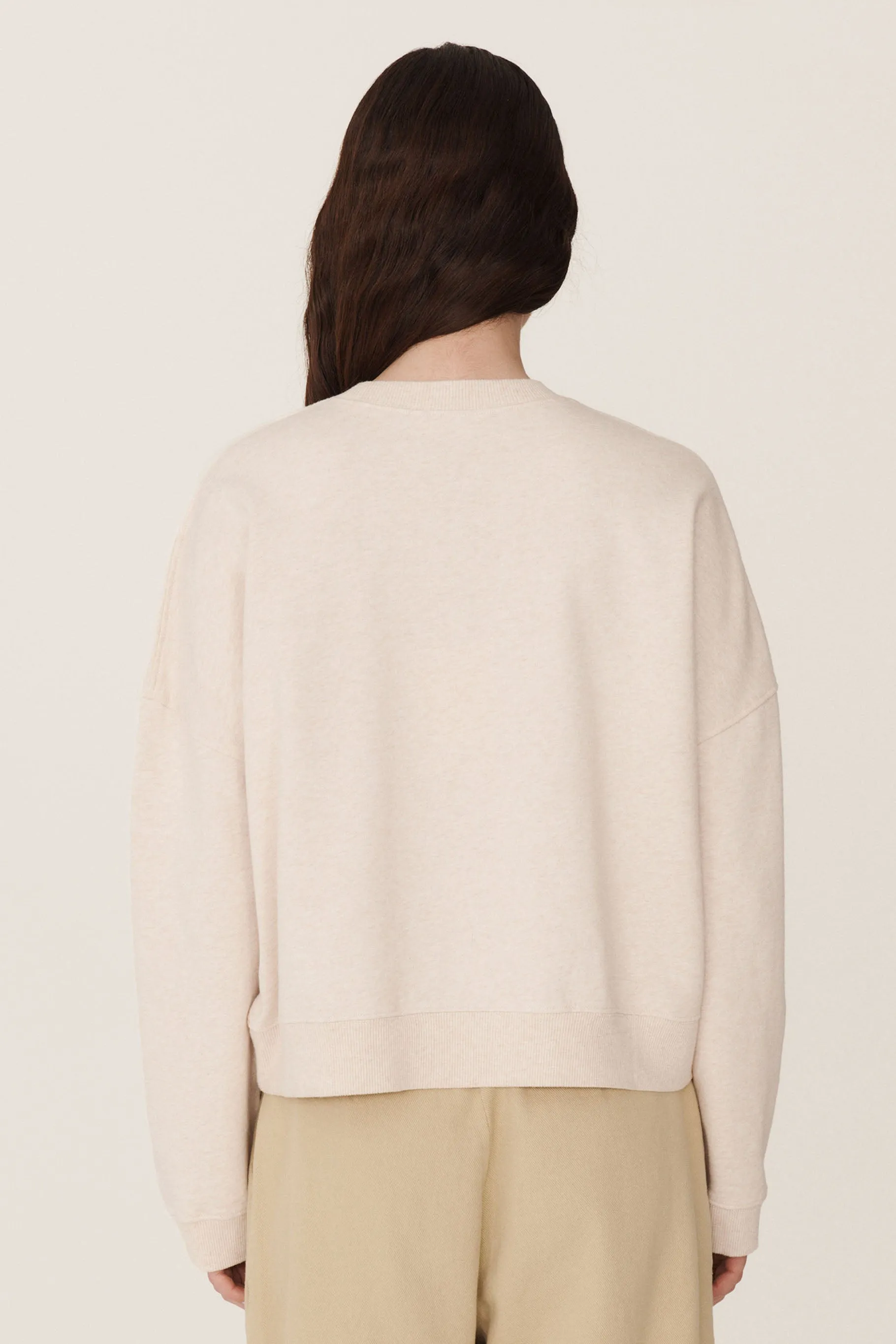 Almost Grown Sweatshirt - Ecru Marl