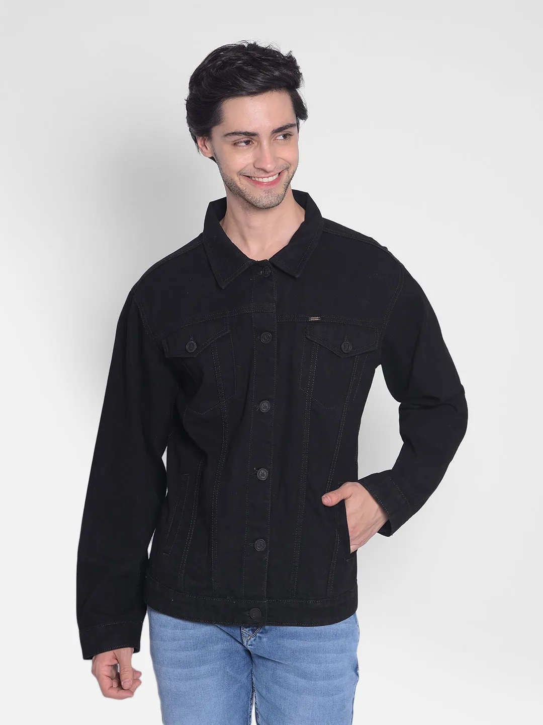 Black Denim Jacket