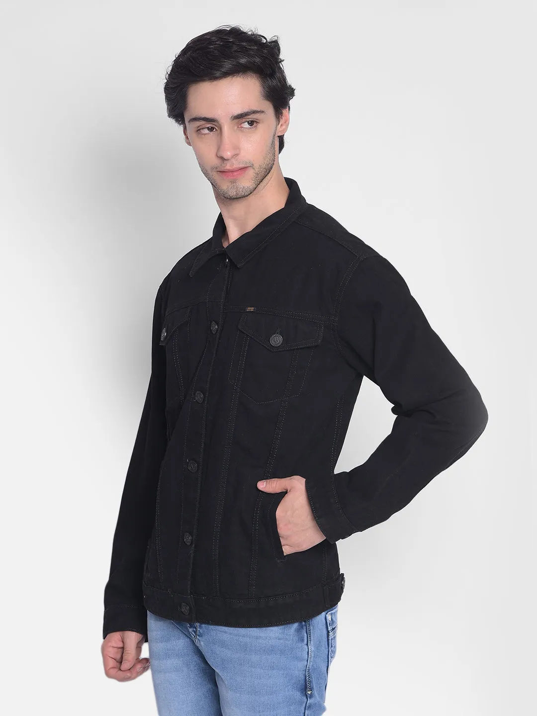 Black Denim Jacket