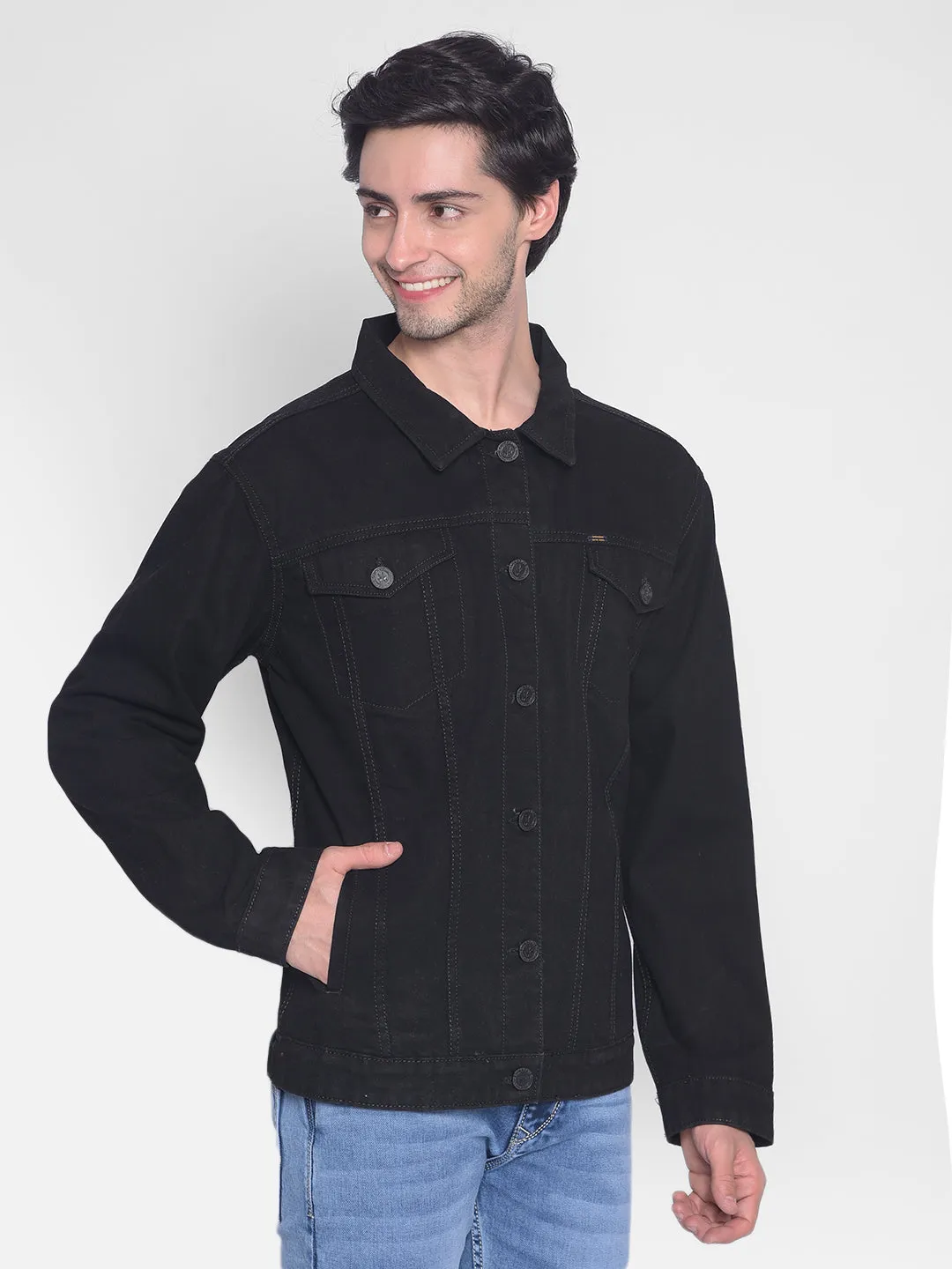 Black Denim Jacket