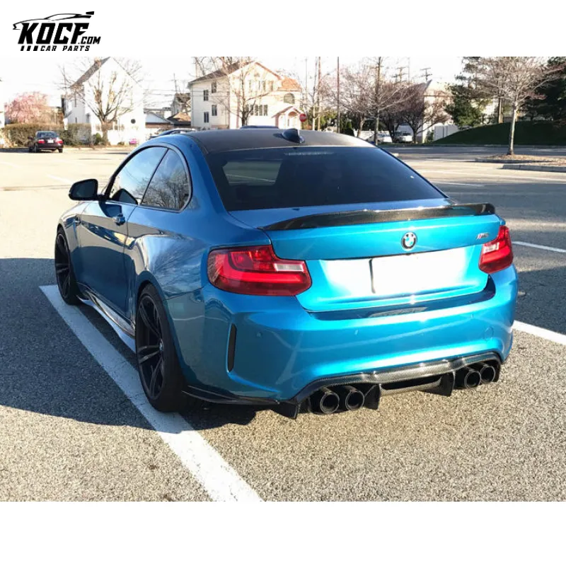 Carbon Fiber Rear Trunk Spoiler For BMW F87 M2 M235i F22 M2C