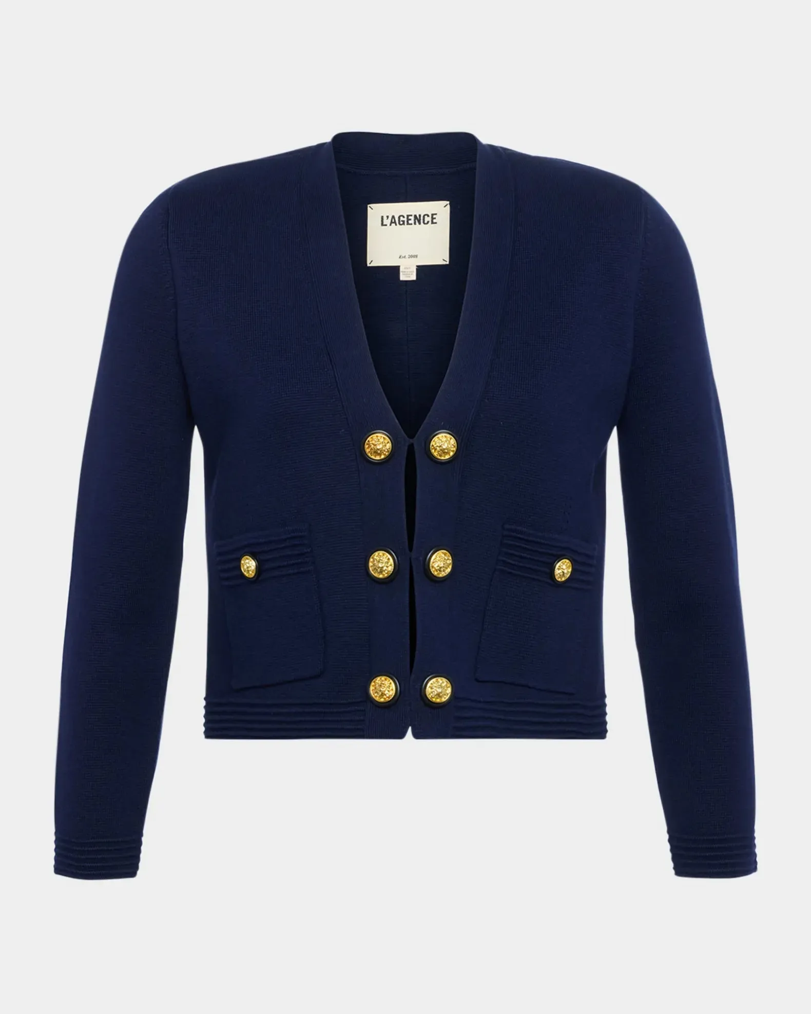 Catie V-Neck Knit Blazer