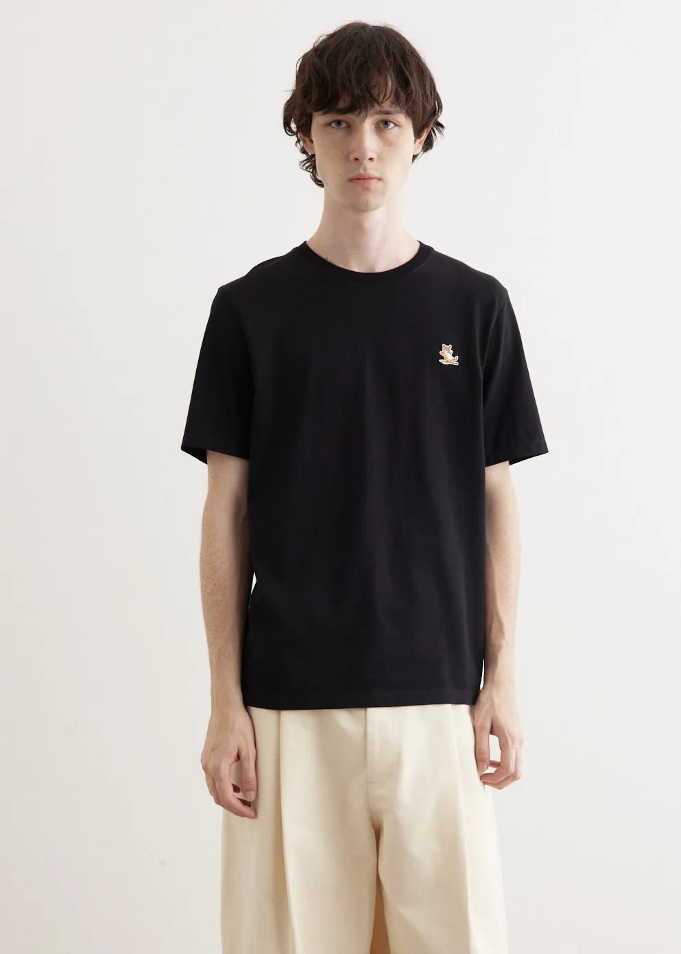 Chillax Fox Patch Regular T-Shirt