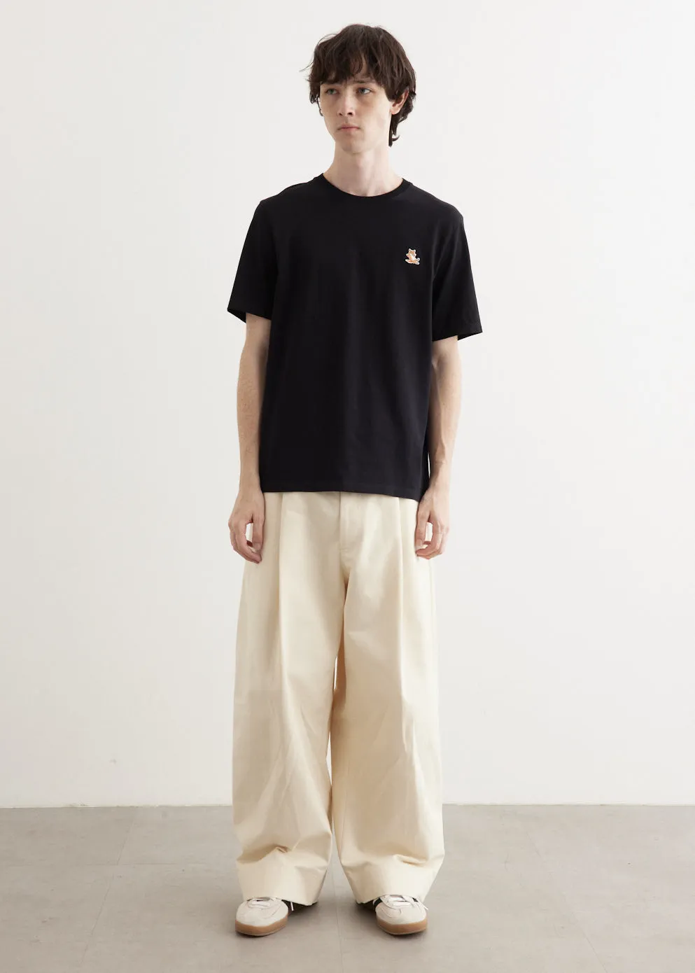 Chillax Fox Patch Regular T-Shirt