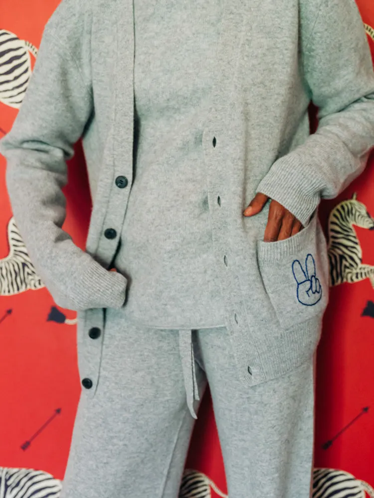 Custom Oversized Pocket Cardigan