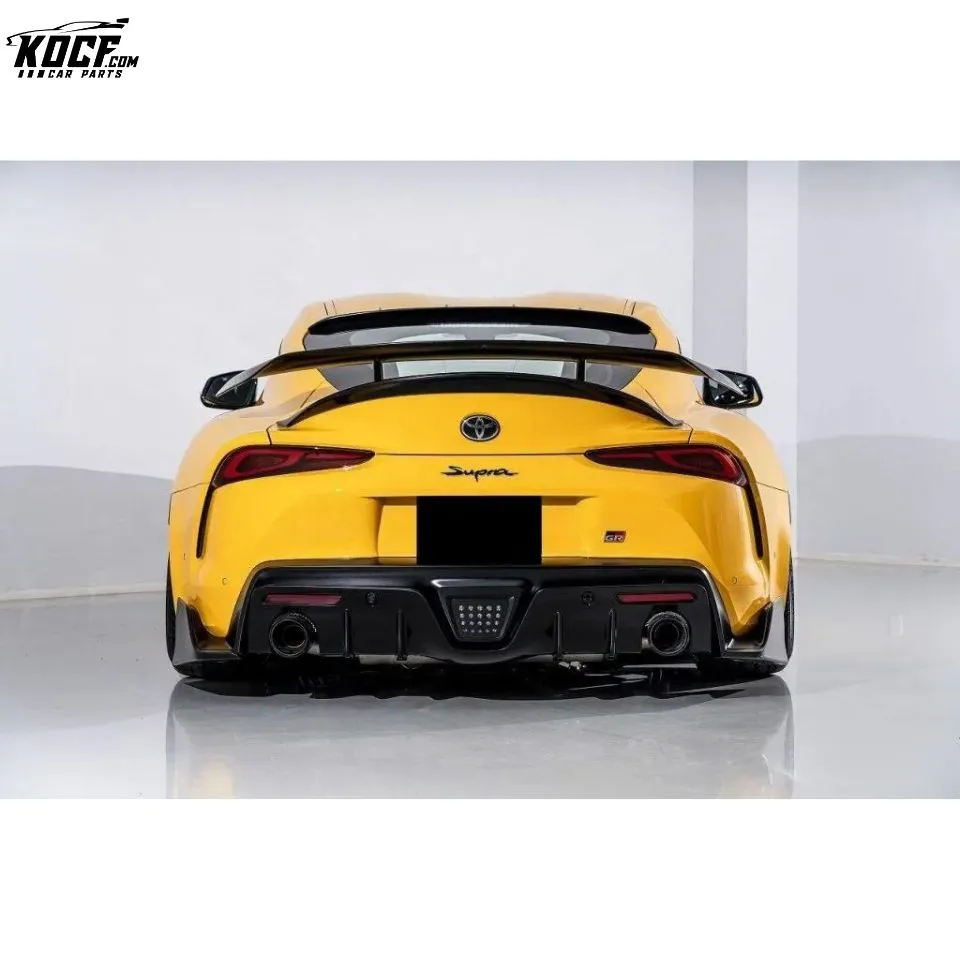 Customization AG style Carbon Fiber Wing Rear Trunk Spoiler Decktail For Toyota GR Supra MK5 A90 A91 2021