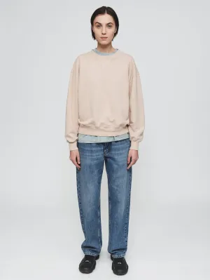Deb Sweatshirt in Nude Chalk
