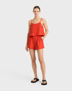 Delphi Universal Cami - Scarlet
