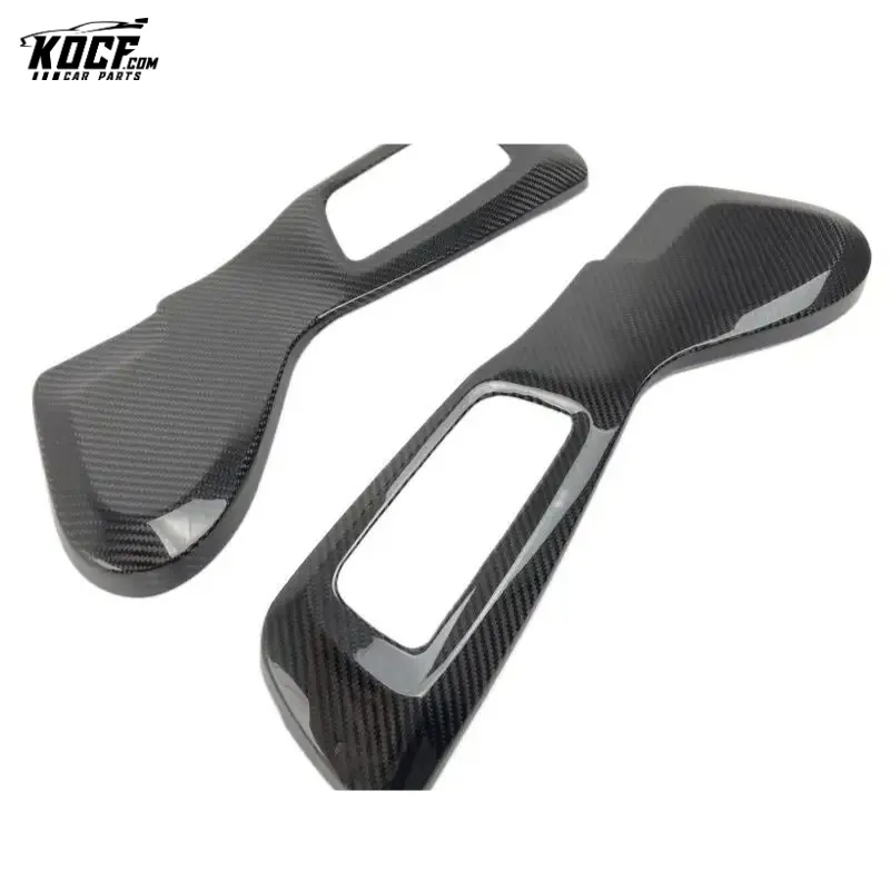 Dry Carbon G80 M3 Fiber Interior Trim Side Seat Trim Frame Panel Cover Bezel Fit For BMW G80 M3 G82 M4 2021 