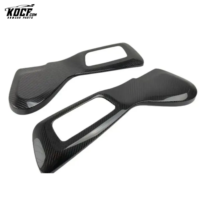 Dry Carbon G80 M3 Fiber Interior Trim Side Seat Trim Frame Panel Cover Bezel Fit For BMW G80 M3 G82 M4 2021 