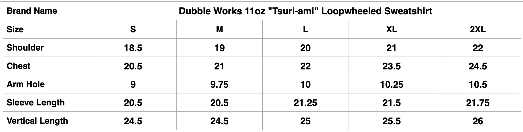 Dubble Works 11oz "Tsuri-ami" Loopwheeled Sweatshirt (Green)