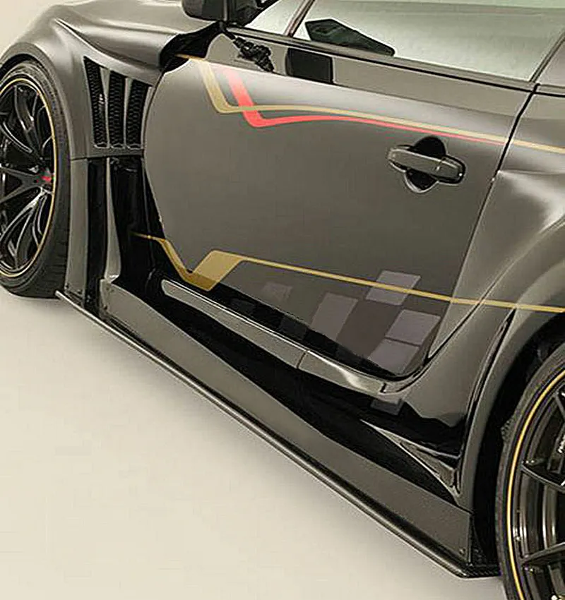 EPR USA VRS Style Side Skirts for Toyota GT86 TRD GT SE & Scion FRS & Subaru BRZ TS Carbon Fiber/FRP