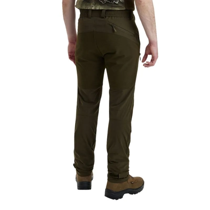 Escape Light Trousers In Art Green