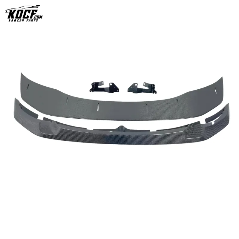 F80 M3 GTS style carbon fiber front bumper splitter spoiler for BMW F80 F82 M3 M4 14-19