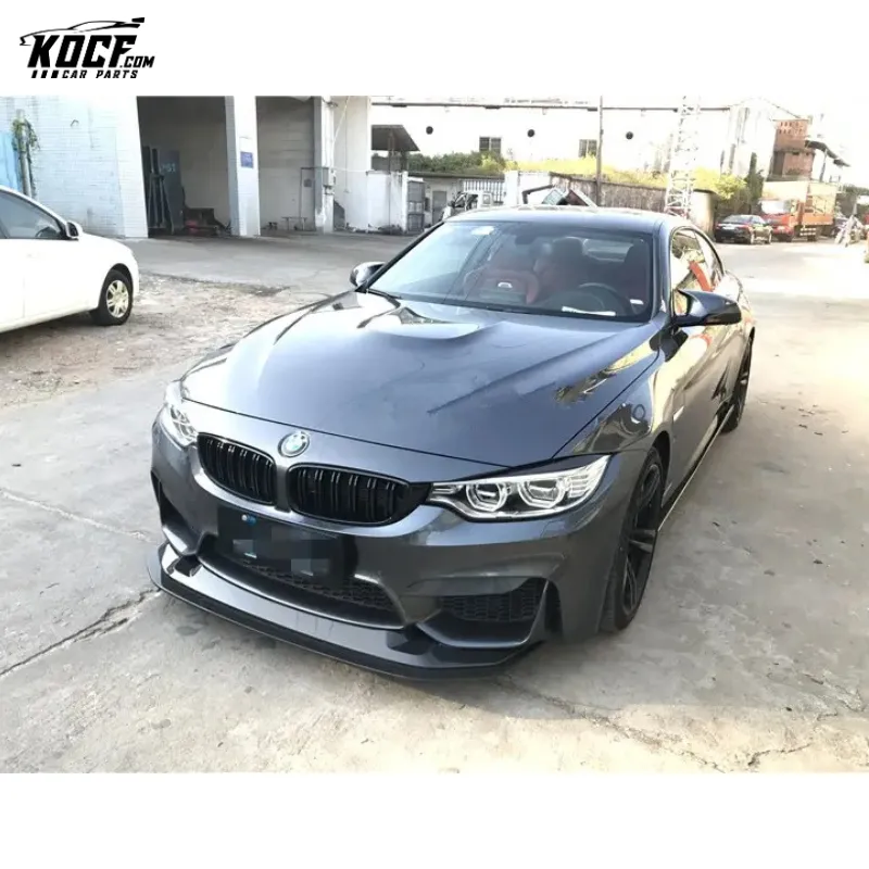 F80 M3 GTS style carbon fiber front bumper splitter spoiler for BMW F80 F82 M3 M4 14-19