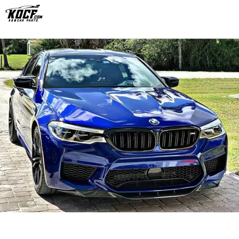 F90 M5 RK-I Style Front Bumper Lip Spoiler Front Splitter Lip Spoiler For BMW M5 F90 SEDAN 18-19