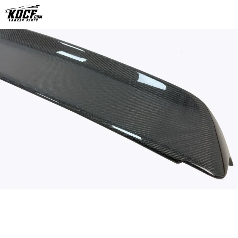 For 2015-21 Dodge Challenger SRT Hellcat Red eye Style Carbon Fiber Rear Deck lid Spoiler w/Camera hole