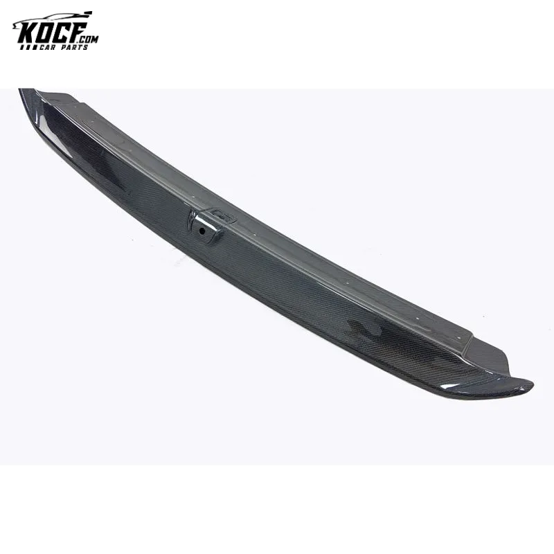 For 2015-21 Dodge Challenger SRT Hellcat Red eye Style Carbon Fiber Rear Deck lid Spoiler w/Camera hole