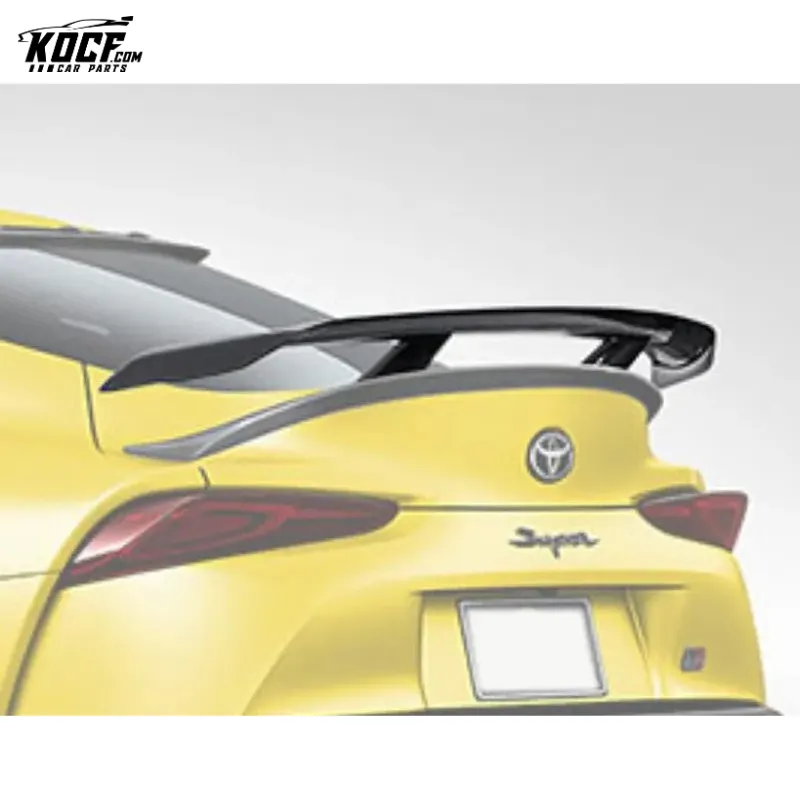 For 2019-20 Toyota Supra A90 Mk5 Carbon Fiber Rear High Wing Spoiler