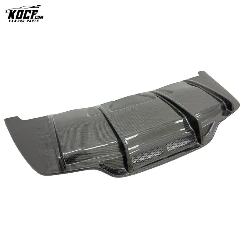 For Mercedes Benz C63 W205 COUPE carbon fiber rear bumper diffuser valance spoiler PM style