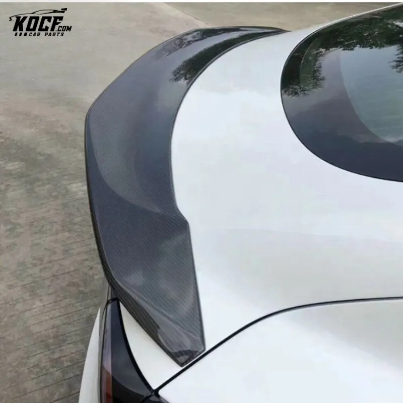For Tesla Model 3 V Style Carbon Fiber Body Kit Front lip rear diffuser side skirts spoiler