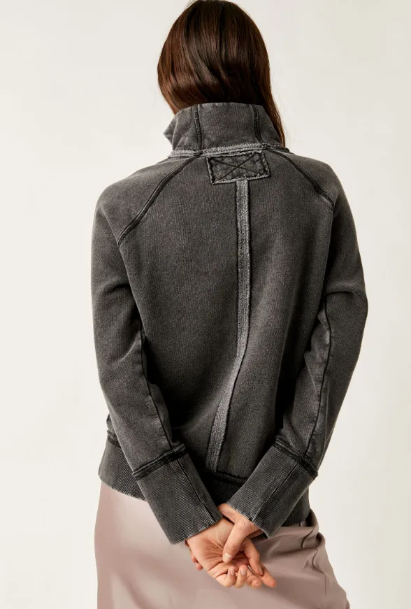 Free People Just A Game 1/2 Zip