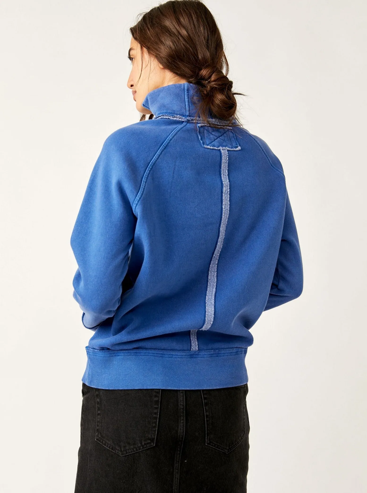 Free People Just A Game 1/2 Zip