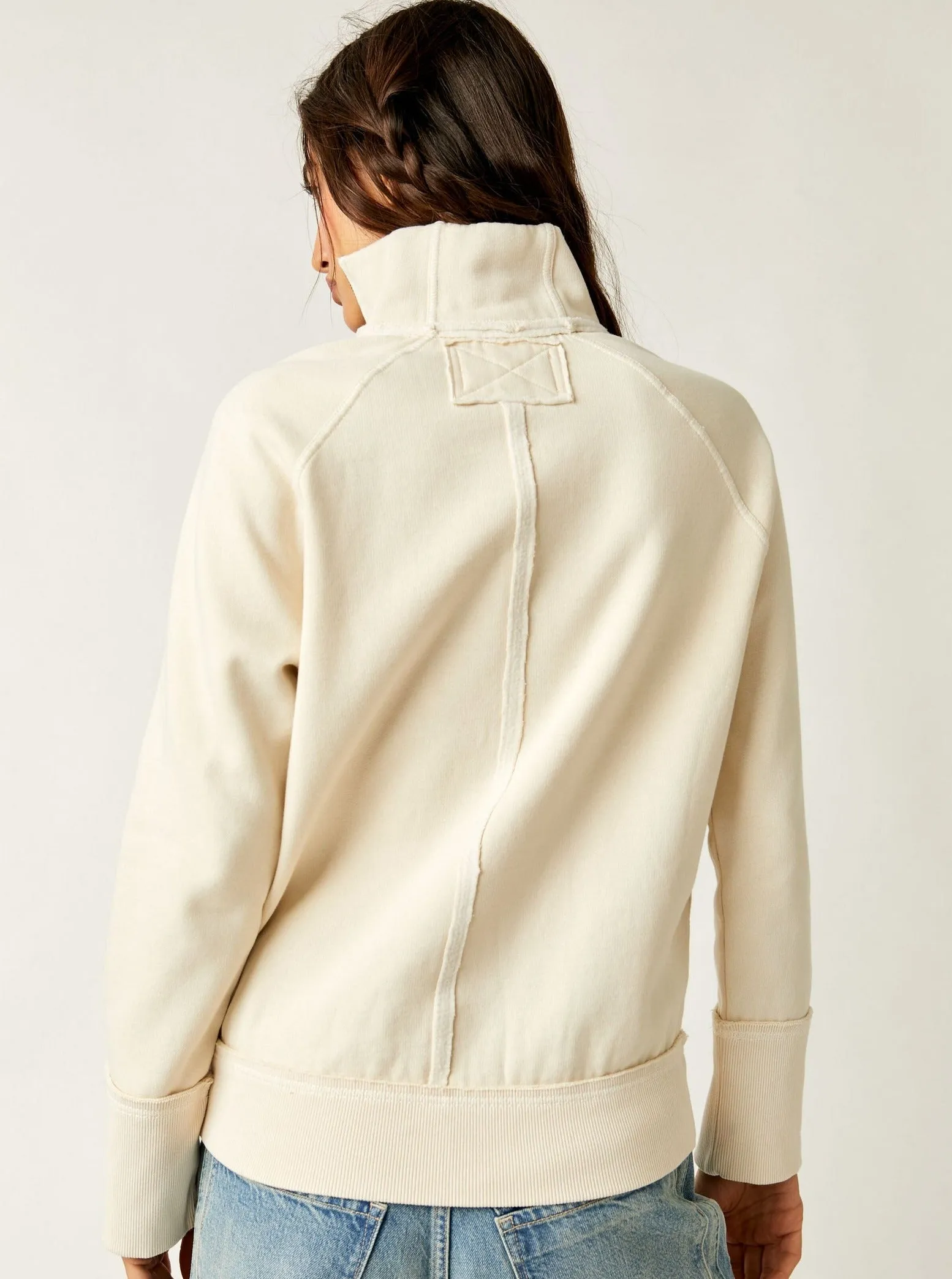 Free People Just A Game 1/2 Zip
