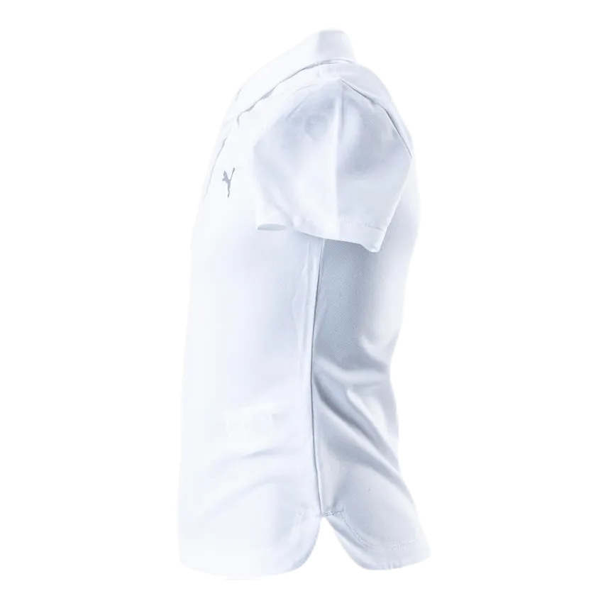 Girls Essential Polo White