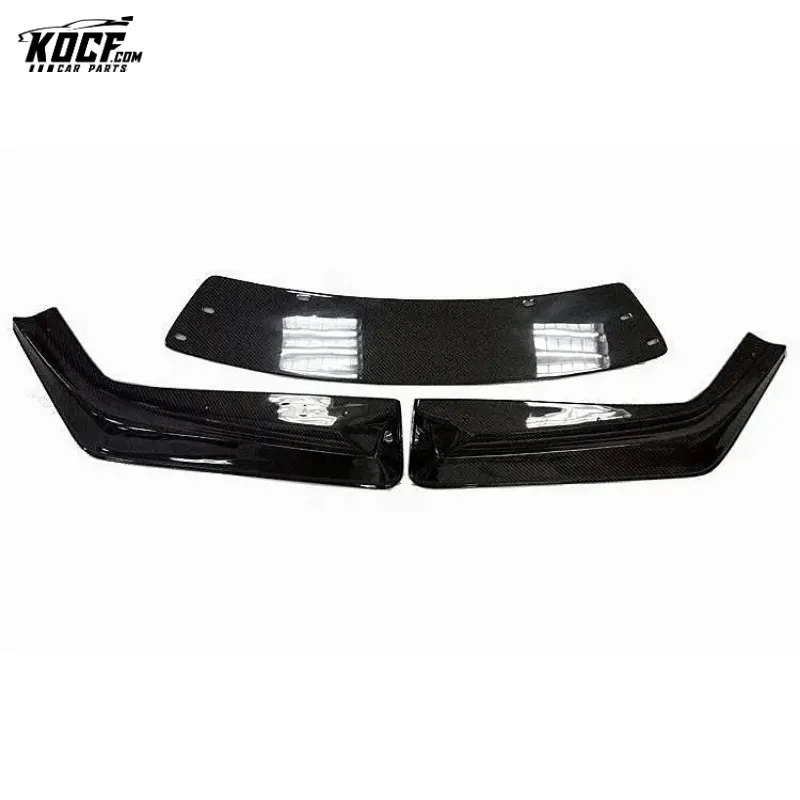 GT86 Front Lip 3-PC style JDM PSW Style Carbon Fiber Front Bumper Lip Spoiler Splitter For Toyota GT86 2013-15