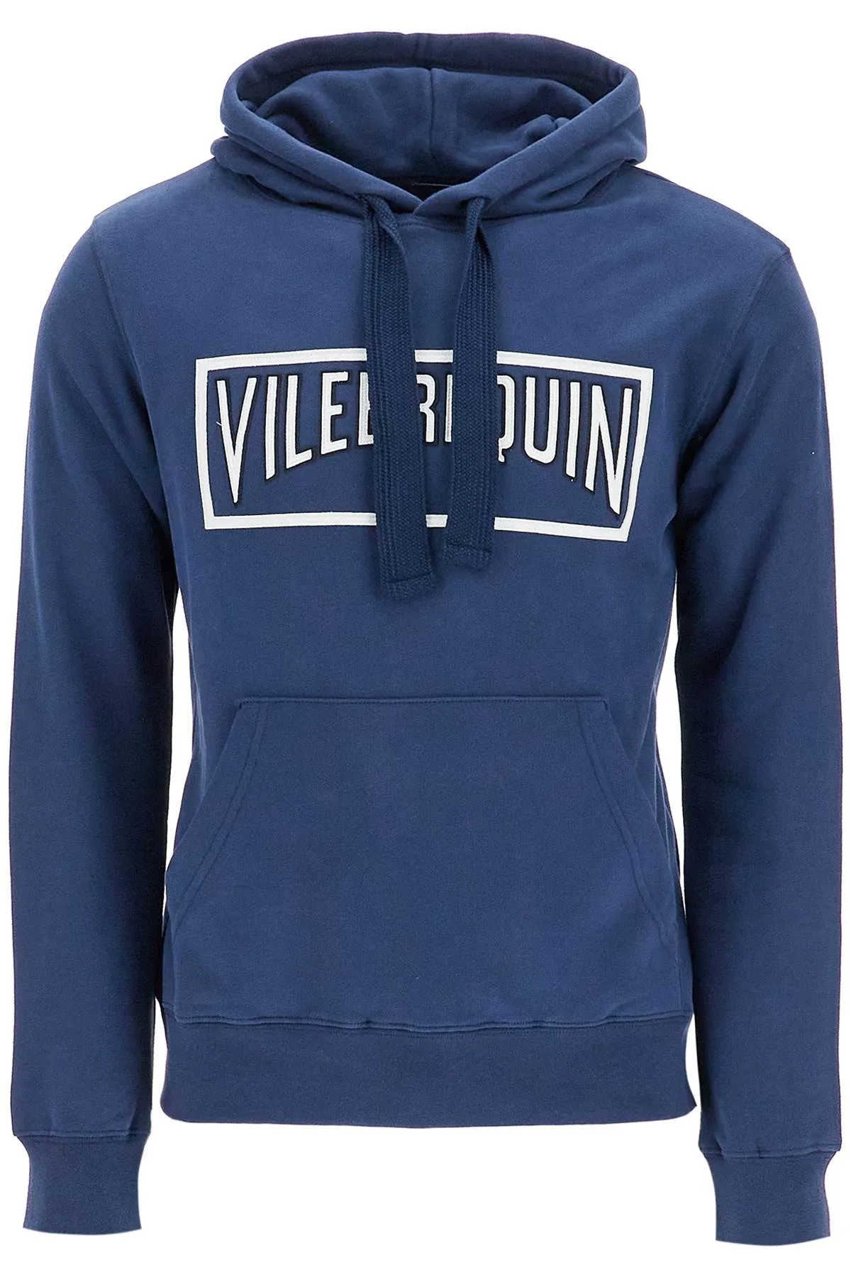 hooded sweatshirt with VBMSW0020 02657 L BLU MARINO