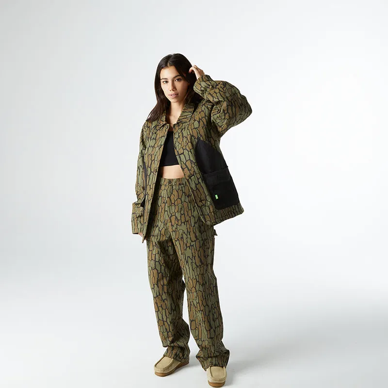 HUF HUDSON CAMO WORK JACKET