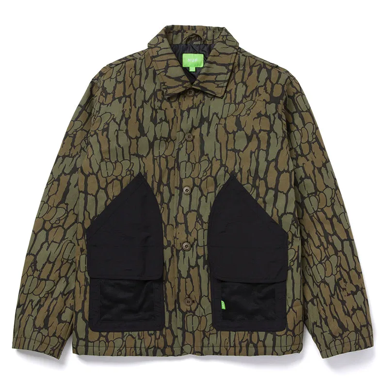 HUF HUDSON CAMO WORK JACKET