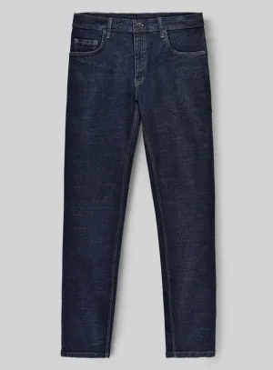 Indigo Stretch Denim Jeans Indigo Stretch Denim Jeans
