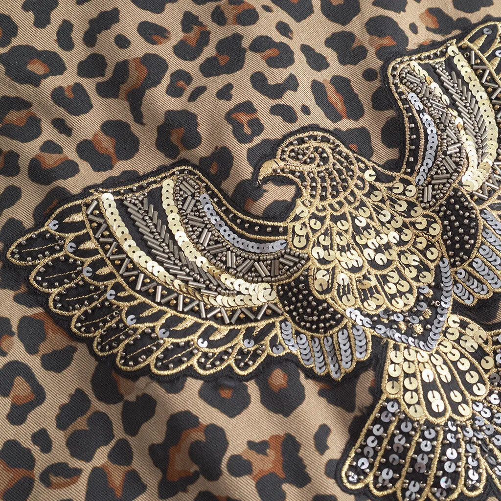 Jane leopard jacket / 100162 - Leopard Printed