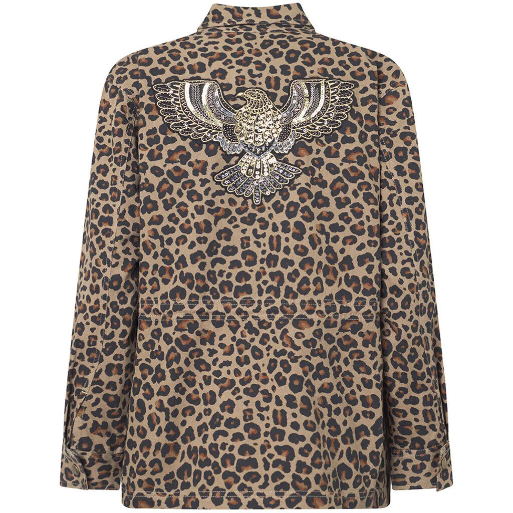 Jane leopard jacket / 100162 - Leopard Printed