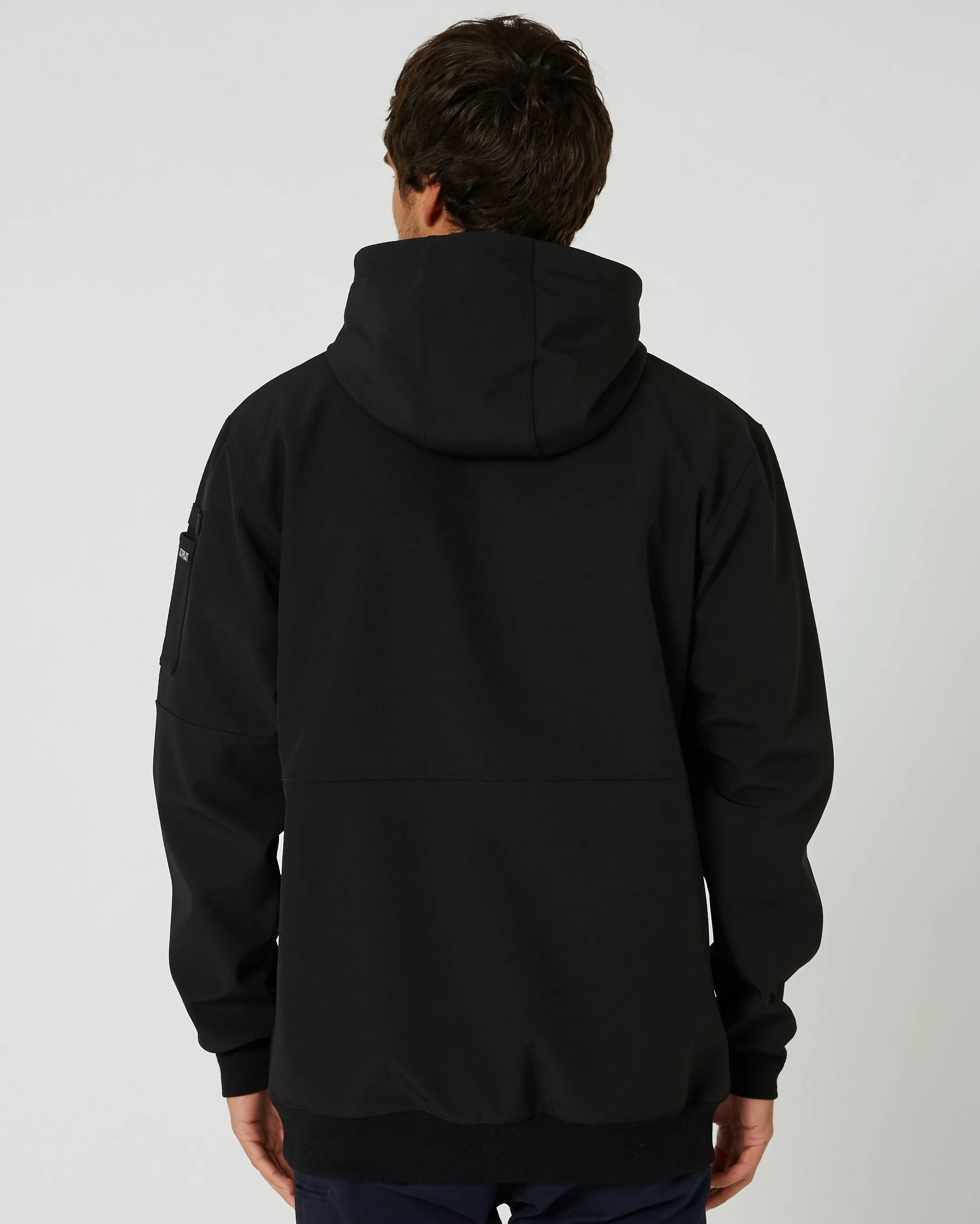 Jetpilot Utility 2 Mens Pullover Hoodie - Black