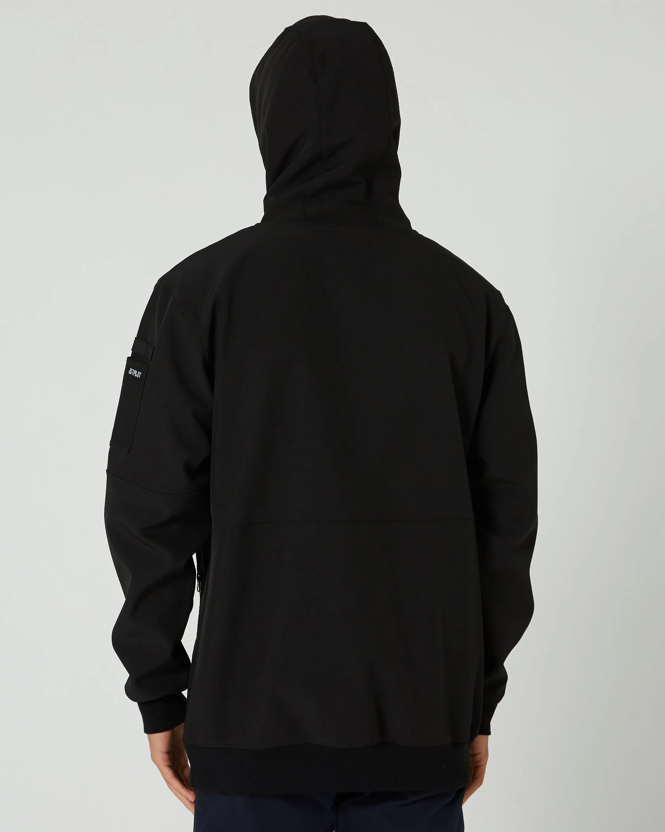 Jetpilot Utility 2 Mens Pullover Hoodie - Black