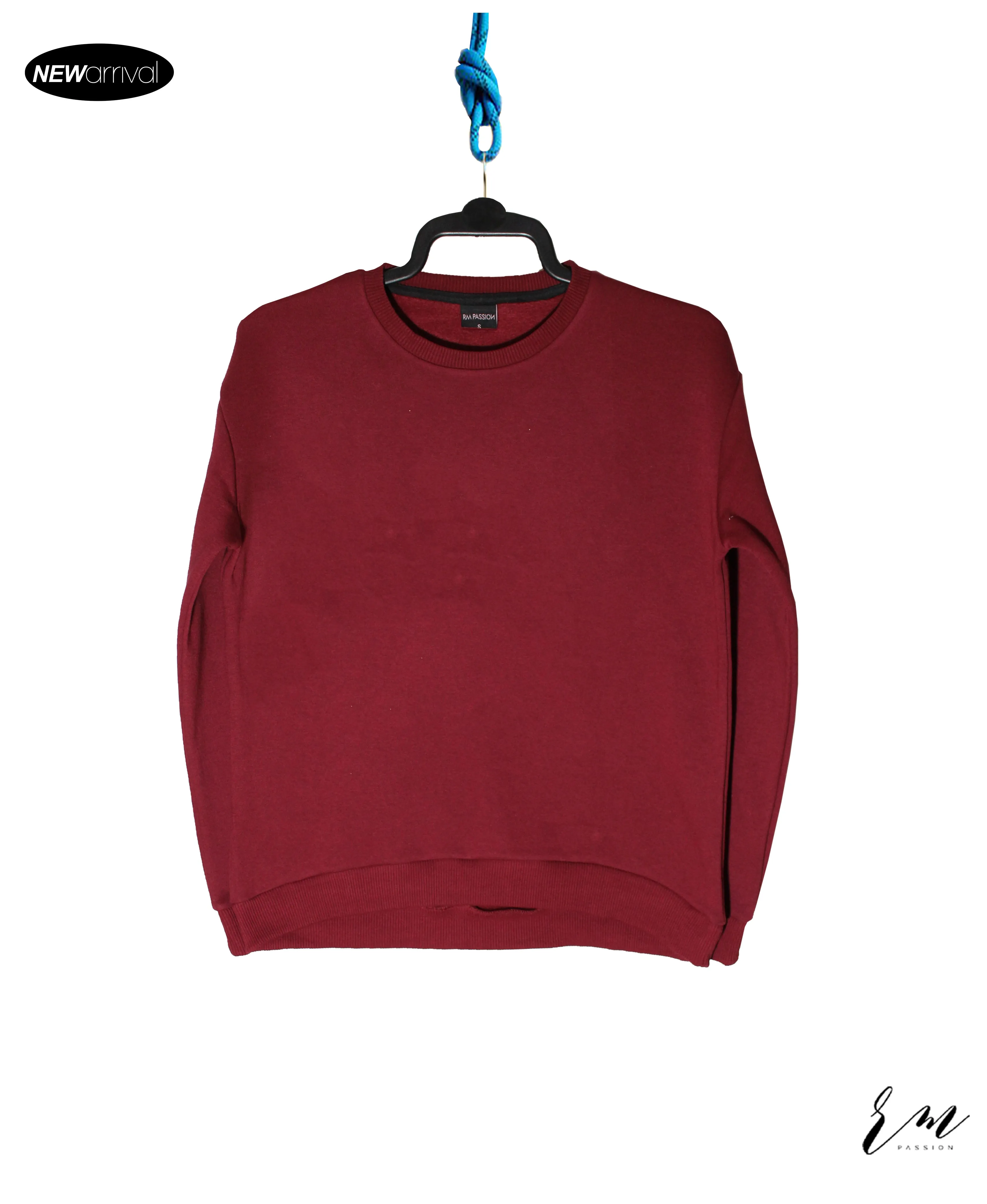 Ladies Basic Plain Sweatshirt