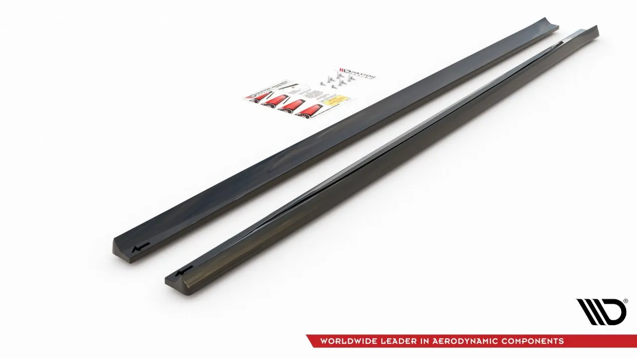 Maxton Design - SIDE SKIRTS DIFFUSERS V.5 FORD FOCUS ST / ST-LINE MK4