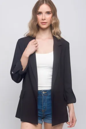 Maya Solid Blazer