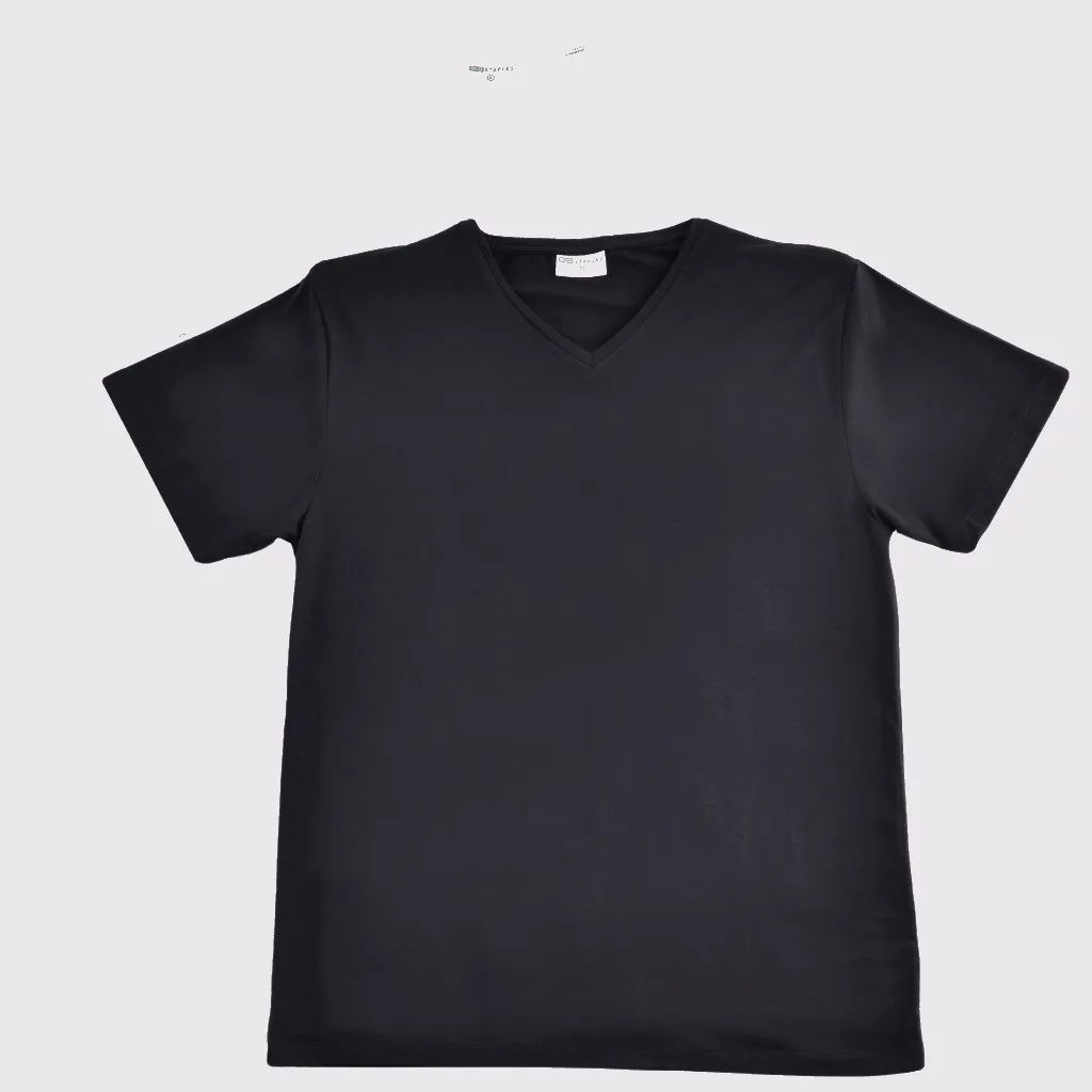 Men's Bamboo Vee Neck T-Shirt - 2 Pack Essential Range