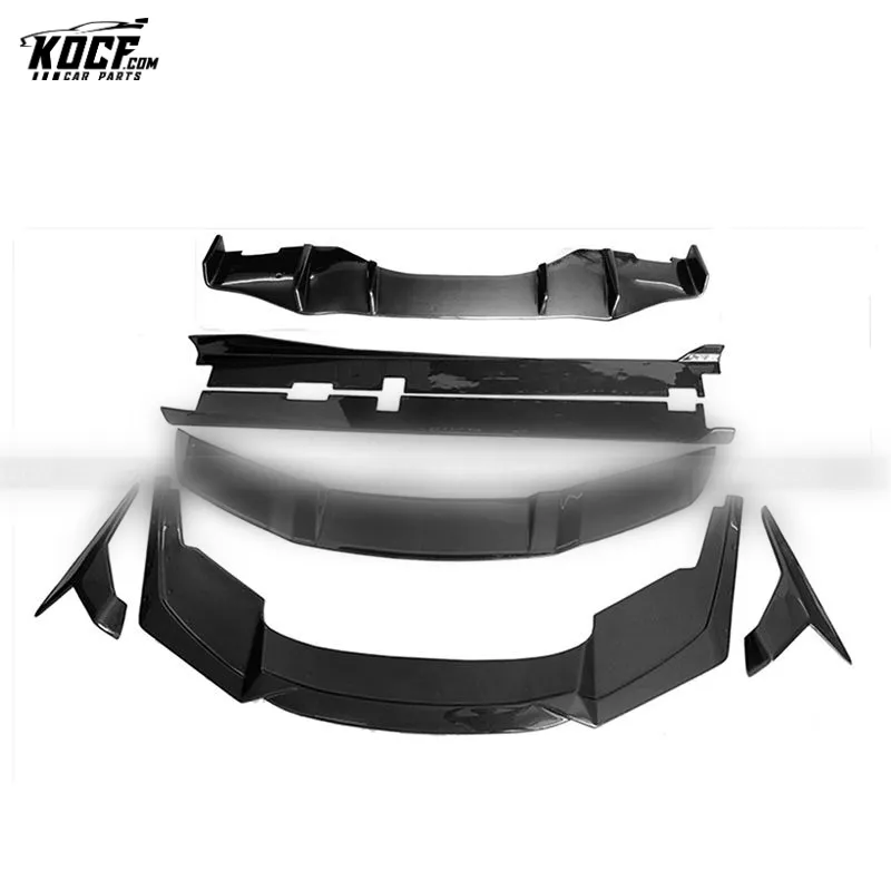 Mixed style carbon fiber body kit for Lamborghini Huracan Lp610-4 car styling