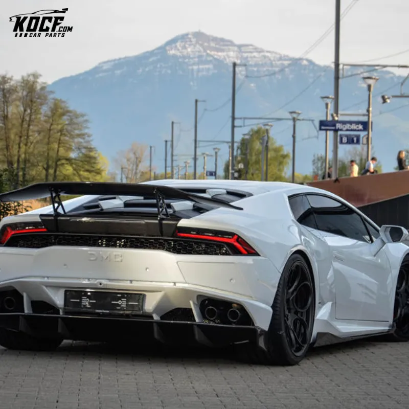 Mixed style carbon fiber body kit for Lamborghini Huracan Lp610-4 car styling