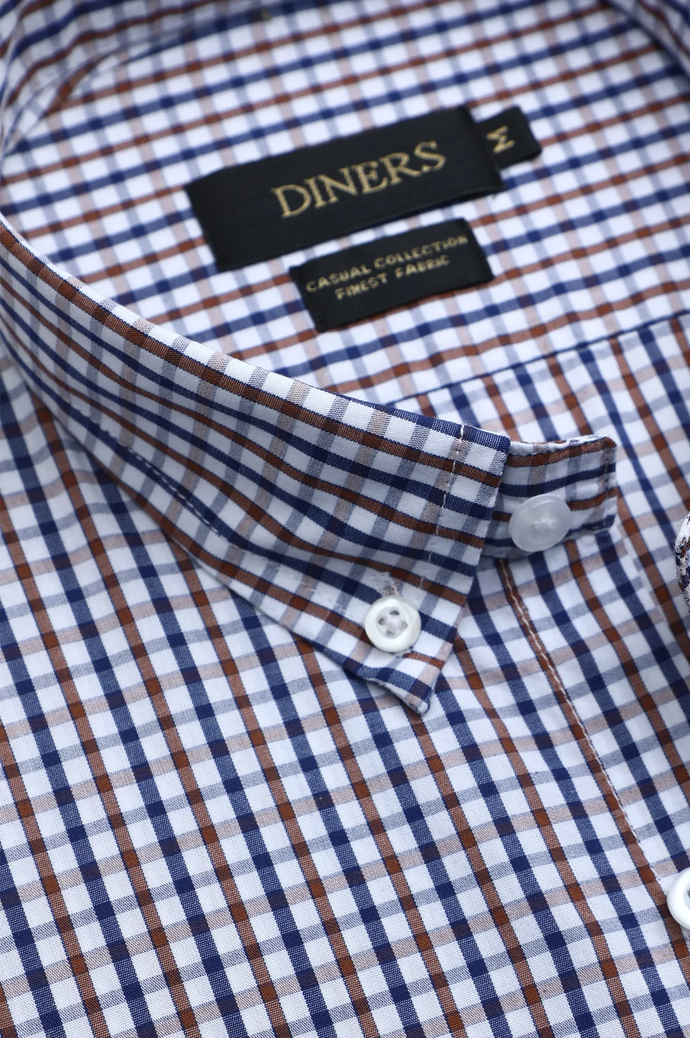 Multicolor Mini Check Casual Shirt