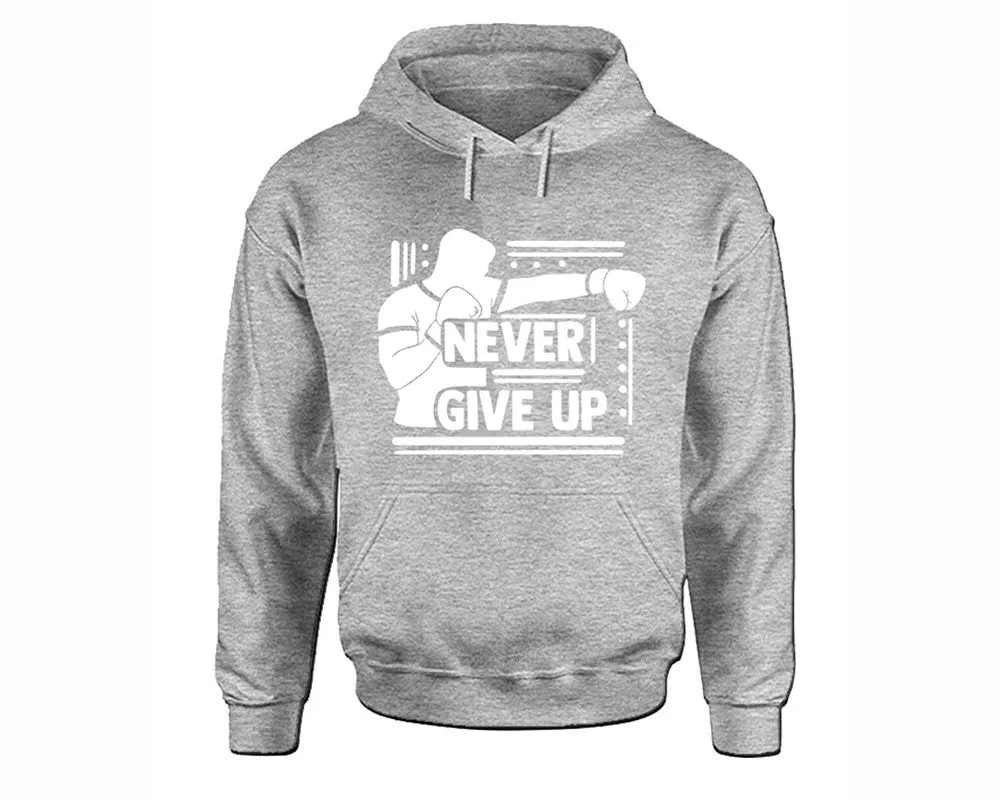 Never Give Up Pullover Hoodie